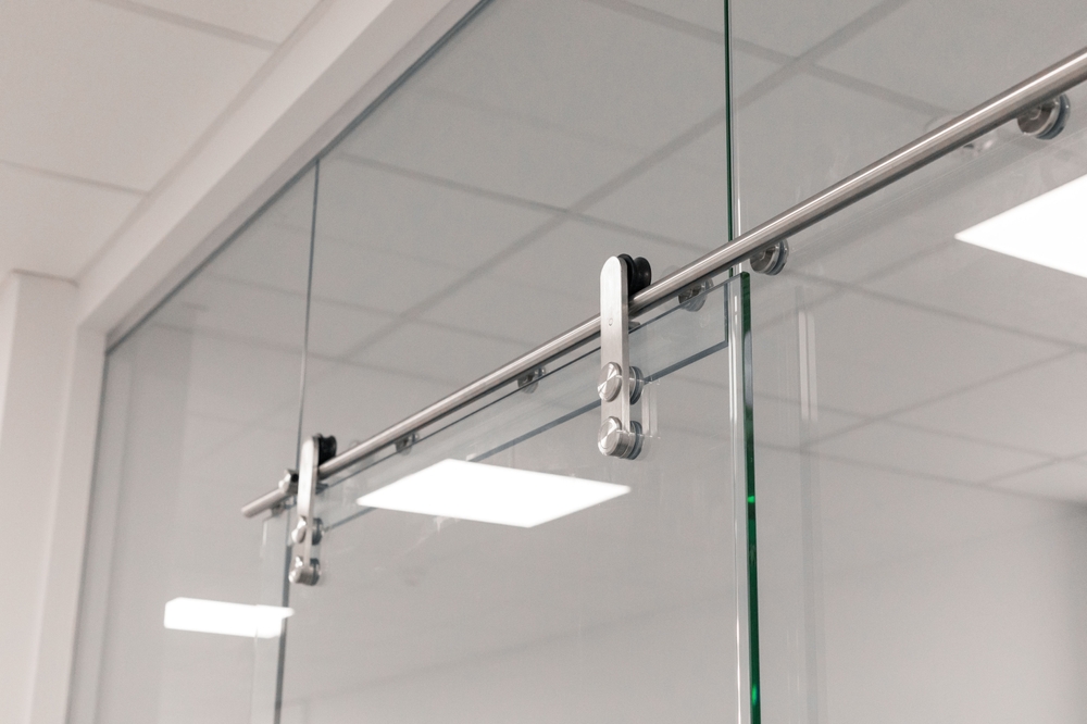 frameless automatic sliding doors